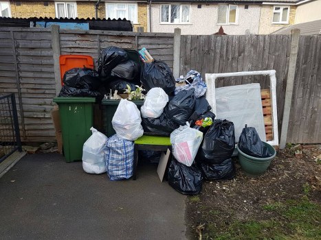 Professional team assisting with house clearance in Cricklewood