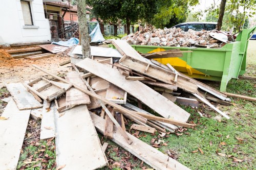 Cricklewood rubbish removal service in action