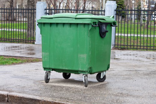 Various types of skip containers available for hire in Cricklewood