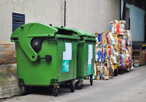 Machinery involved in site clearance