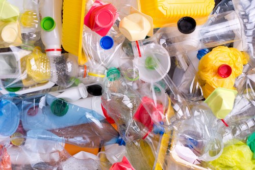Recycling of demolition materials in Cricklewood