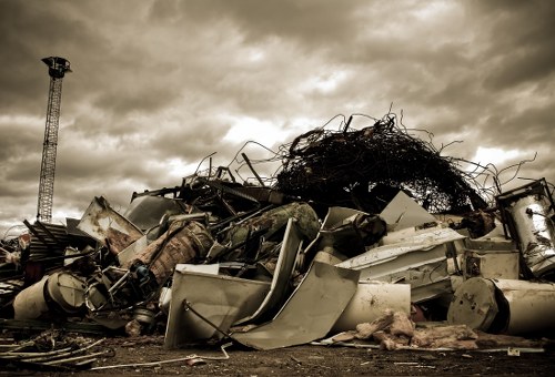 Safety measures for skip hire in Cricklewood